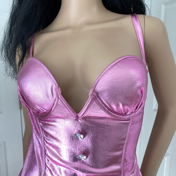 Fantasy Lingerie women size medium, women intimate and sleepwear. Hot pink. - Picture 4 of 8